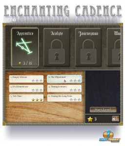 Enchanting Cadence levelSelect